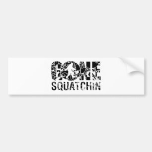 Gone Squatchin Bumper Sticker