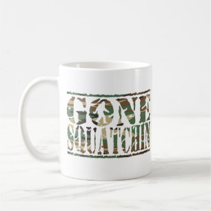 GONE SQUATCHIN CAMO COFFEE MUG