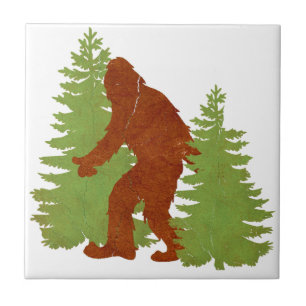 Gone Squatchin Ceramic Tile