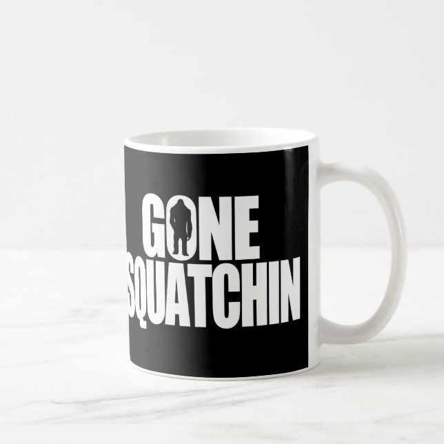 Gone Squatchin Coffee Mug (Right)