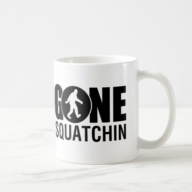 Gone Squatchin Coffee Mug (Right)