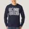 Gone Squatchin Distressed Design T-shirt