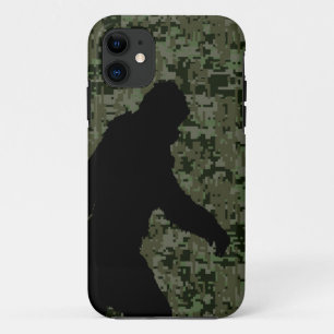 Gone Squatchin For on Olive Digital Camouflage iPhone 11 Case