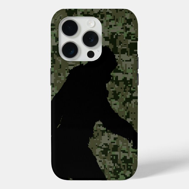 Gone Squatchin For on Olive Digital Camouflage Case-Mate iPhone Case (Back)