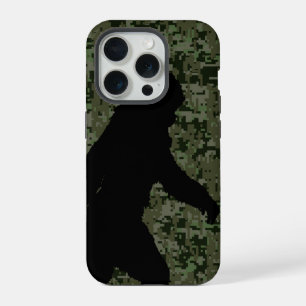 Gone Squatchin For on Olive Digital Camouflage iPhone 15 Pro Case