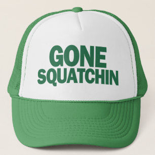 Gone Squatchin Green Hat