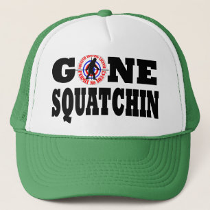 Gone Squatchin & hunting permit Trucker Hat