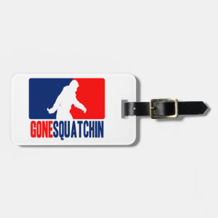 Gone Squatchin League Style Luggage Tag