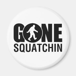 Gone Squatchin Magnet
