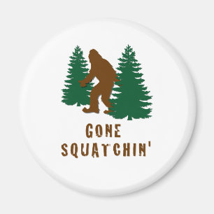 Gone Squatchin Magnet