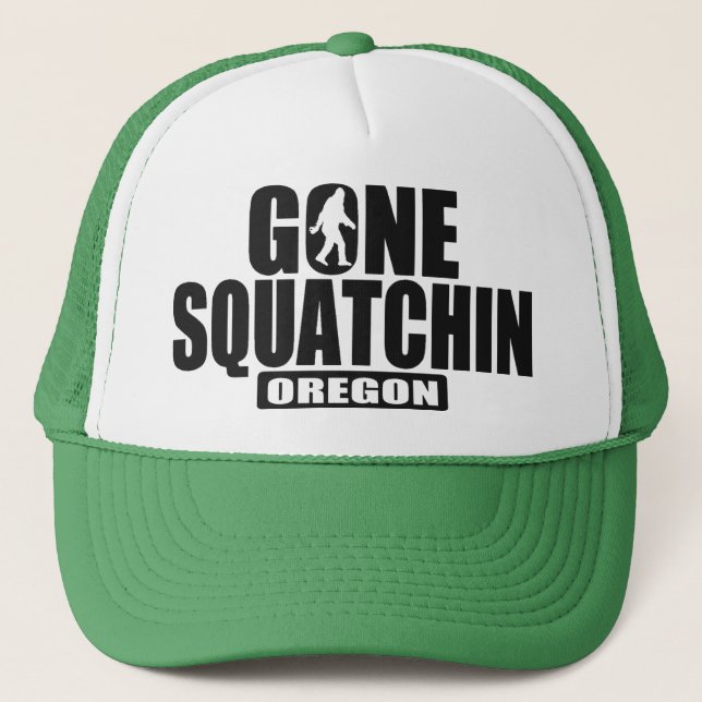 Gone Squatchin OREGON Hat (Front)