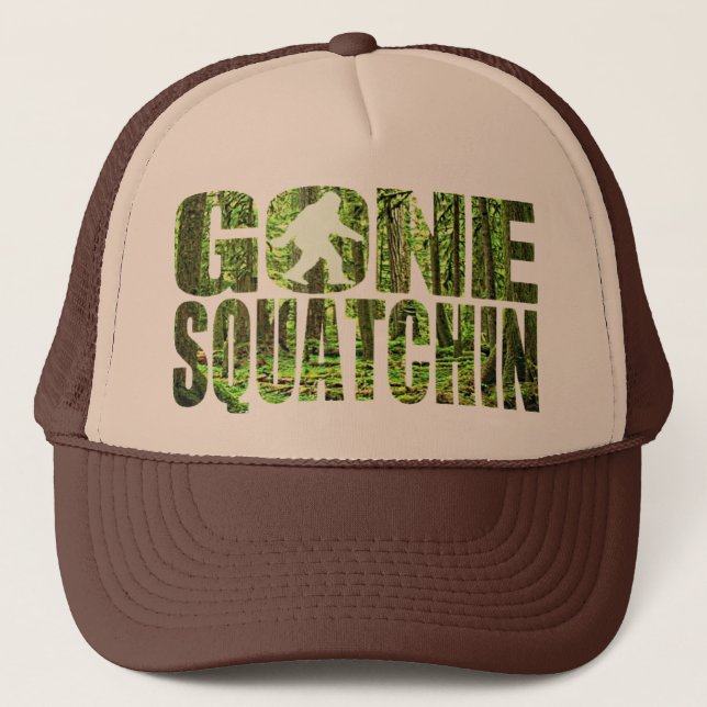 Gone Squatchin **Special Deep Forest Edition** Hat (Front)