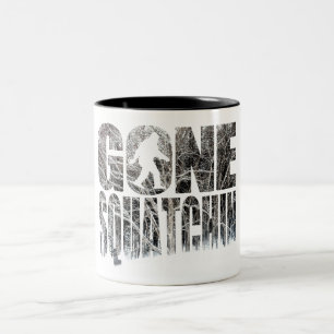 Gone Squatchin **Special Winter Edition** Two-Tone Coffee Mug