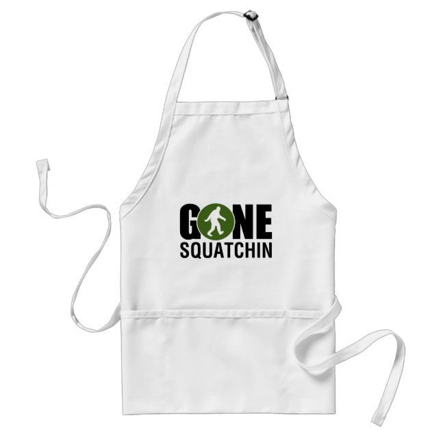 Gone Squatchin Standard Apron (Front)