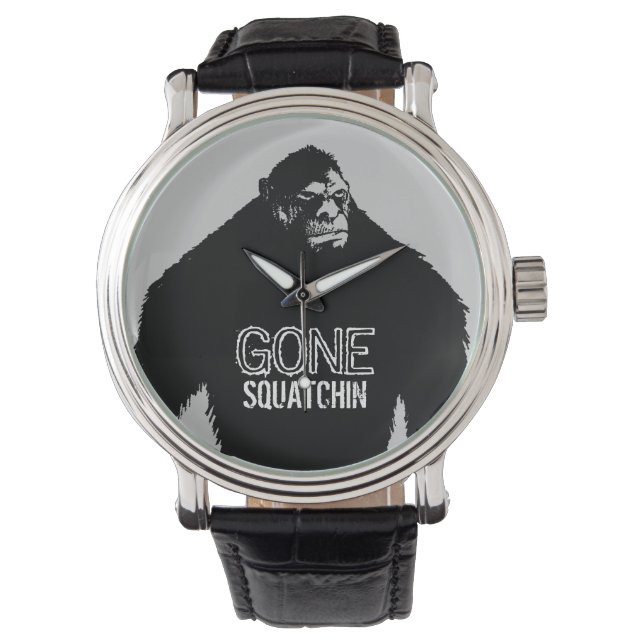 Gone Squatchin with Bigfoot Watch (Front)
