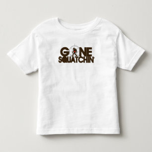 Gone Squatchin' with Bullseye Toddler T-Shirt