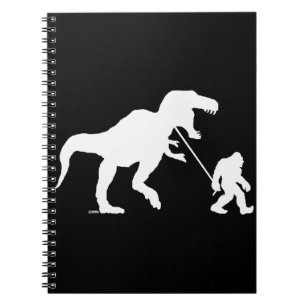 Gone Squatchin with T-rex Notebook