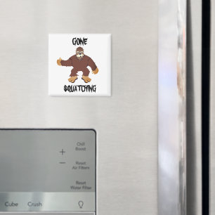 Gone Squatching Magnet