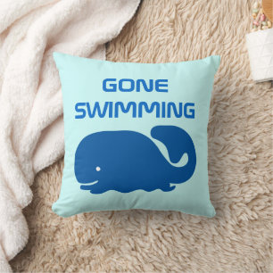 Gone Swimming Cushion