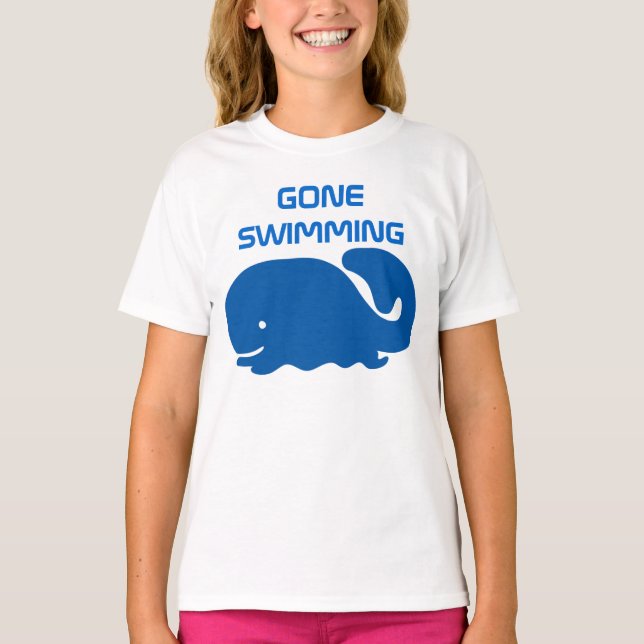 Gone Swimming T-Shirt (Front)