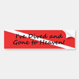 Gone to Heaven Bumper Sticker