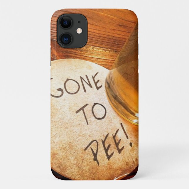 Gone to Pee Case-Mate iPhone Case (Back)