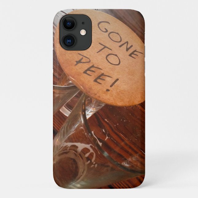 Gone to Pee Case-Mate iPhone Case (Back)