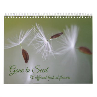 Gone to Seed: A differet look at flowers Calendar
