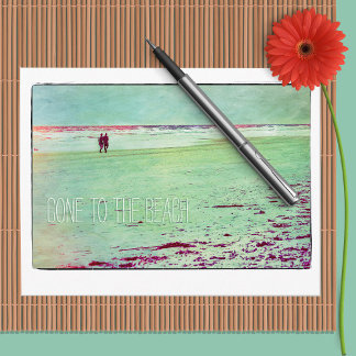 Gone to the beach! Change of Address Postcards