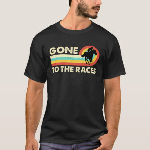 Gone To The Races Retro Loves American Quarter Hor T-Shirt