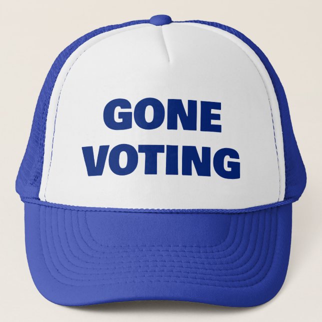 Gone Voting™ Trucker Hat (Front)
