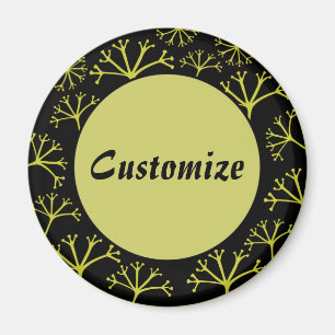 Gone with the Wind Template - Black Magnet