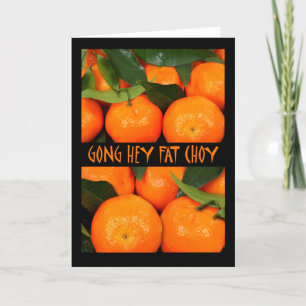 Gong Hey Fat Choy, Chinese New Year, Cantonese Holiday Card