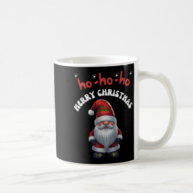 Gonk Gnome Merry Christmas Santa Cute  Coffee Mug (Right)