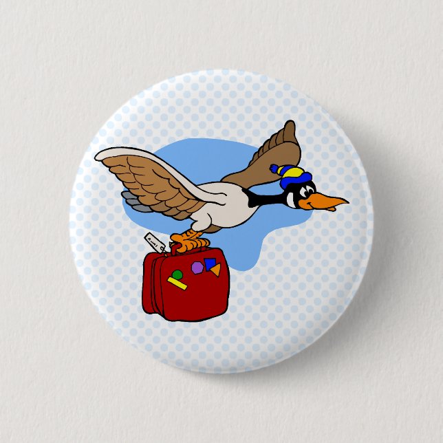 Gonna Goose 6 Cm Round Badge (Front)