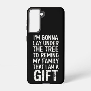 Gonna Lay Under The Tree Xmas Family Gifts Samsung Galaxy Case