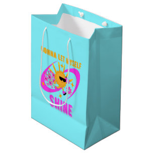 Gonna Let Myself Shine Self-Love Statement Medium Gift Bag