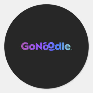 Gonoodle Classic Round Sticker