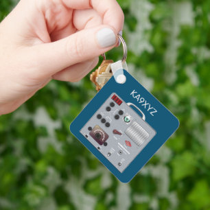 Gonset Communicator Transceiver Ham Radio Key Ring