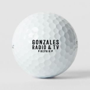 Gonzales Radio & TV Repair Golf Balls