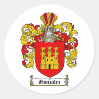 GONZALEZ FAMILY CREST - GONZALEZ COAT OF ARMS