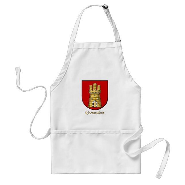 Gonzalez Family Shield Apron (Front)