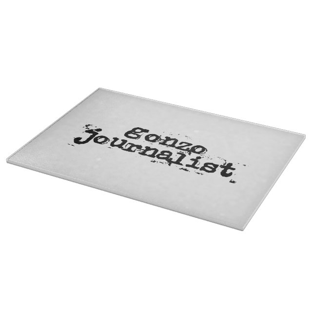 Gonzo Journalist Cutting Board (Corner)