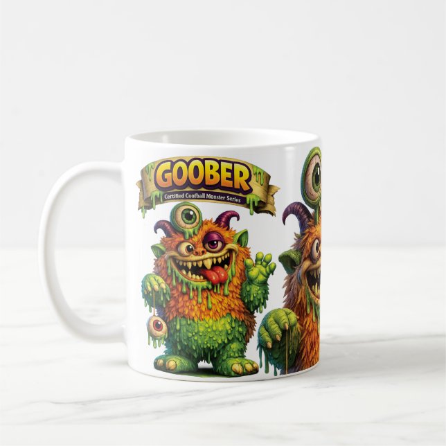 Goober Monster Coffee Mug (Left)