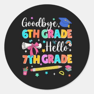 Good3 Back To School Classic Round Sticker