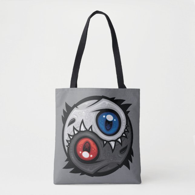 Good and Evil Dragon Yin Yang Tote Bag (Front)