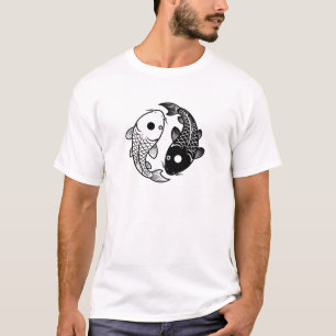 Good and evil fish symbol design T-Shirt