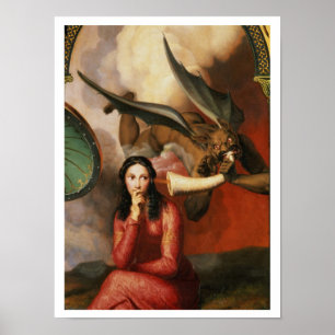 Good and Evil: the Devil Tempting a Young Woman, 1 Poster