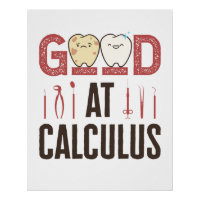 Good at Calculus Funny Dental Hygienist RDH