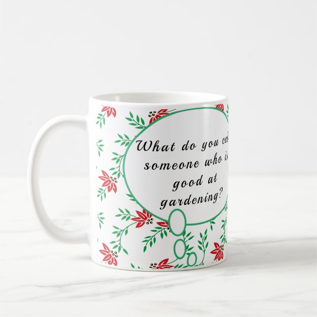 Good at Gardening Mug (Left)
